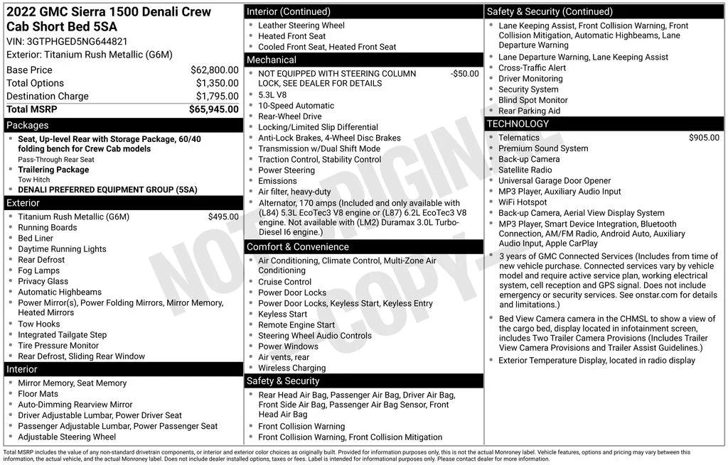 gmc sierra 1500 denali 2022 3GTPHGED5NG644821 image gmc sierra 1500 denali 2022 3GTPHGED5NG644821 image